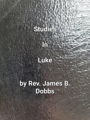 cover image of Studies In Luke